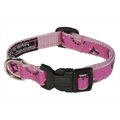 Fly Free Zone,Inc. Bandana Dog Collar; Pink - Extra Small FL511029